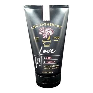 Bath and Body Works Rose Vanilla Love Body Scrub Aromatherapy NEW